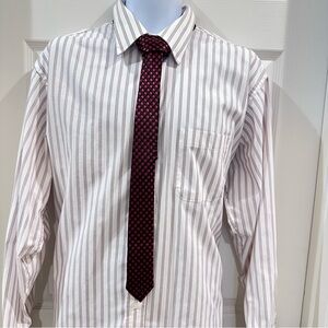 RAJA Red and Black 100% Silk Checkered Tie - Handmade